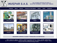 Tablet Screenshot of inveparsas.com